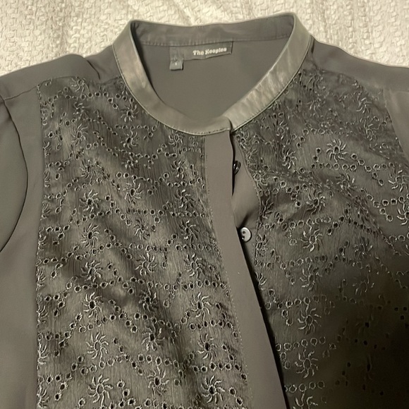 Kooples black blouse - Picture 2 of 3